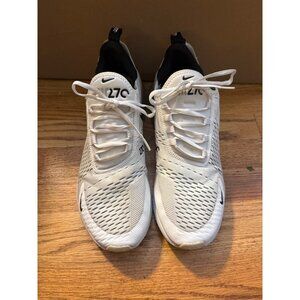 Nike Air Max 270 White/Black Sneakers Us Size 12